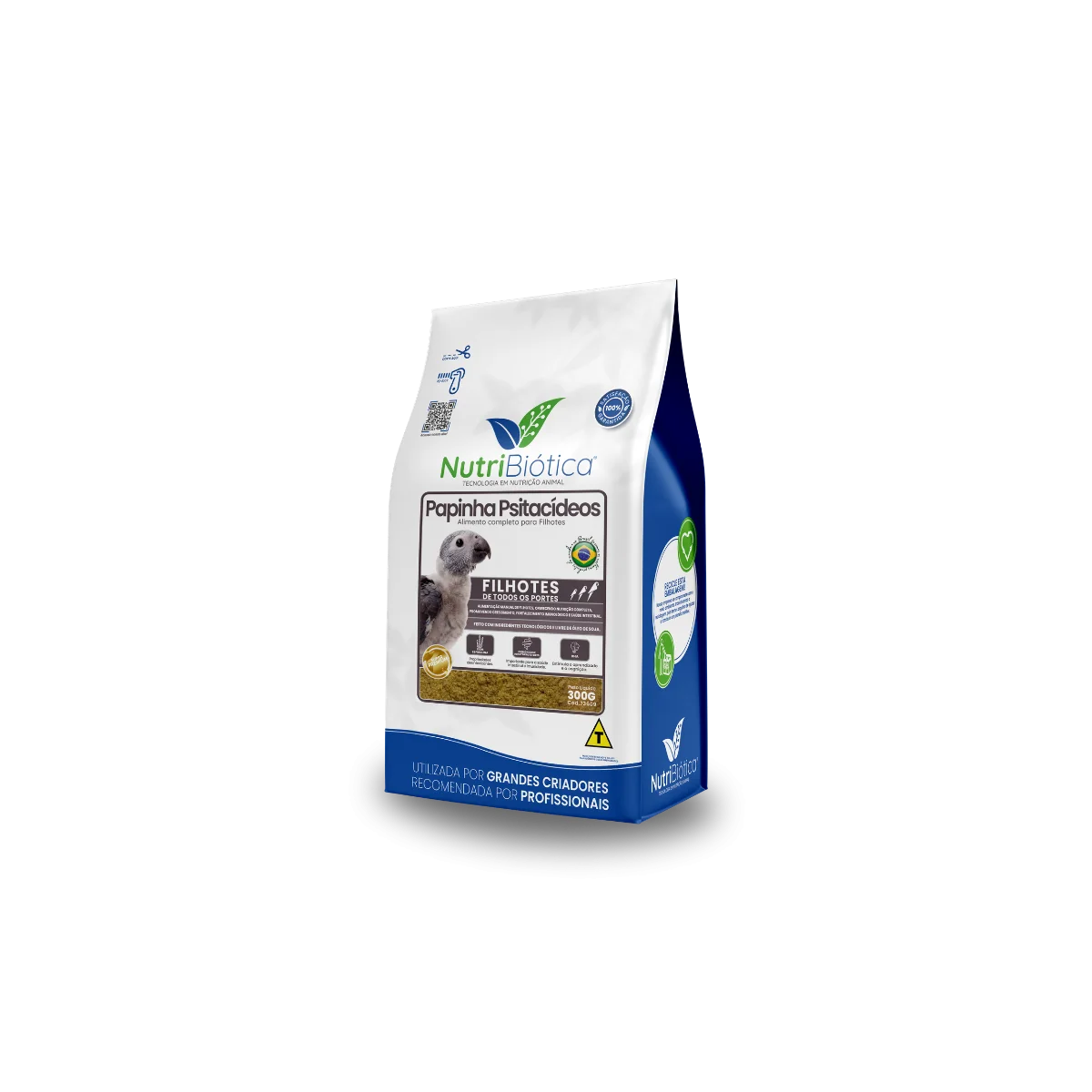 Papinha Psitacídeos NutriBiótica Super Premium 300g
