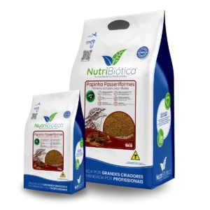 Papinha para Aves Passeriformes NutriBiótica Bugs 300g