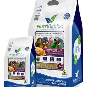 Farinhada Psitacídeos Manutenção NutriBiótica Super Premium 300g