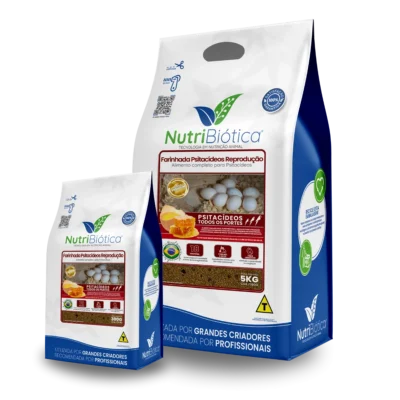 Farinhada Psitacídeos Reprodução NutriBiótica Super Premium 300g
