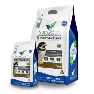Ração Coleiro Natural NutriBiótica Super Premium 300g