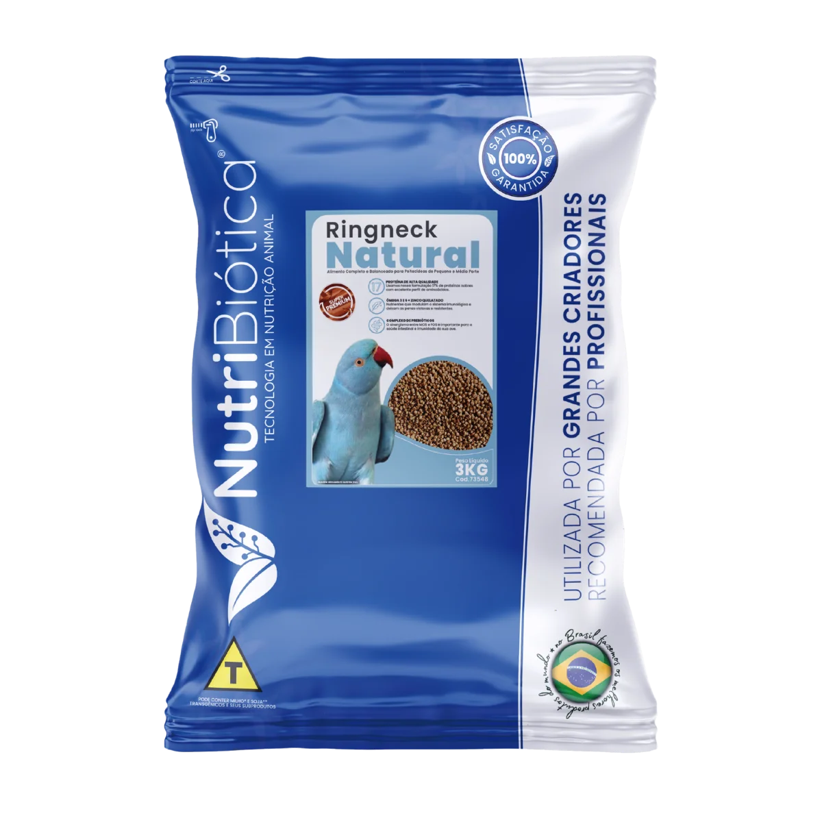 Ringneck Natural NutriBiótica Criador 5kg - Imagem 3