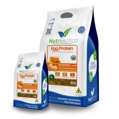 Farinhada Egg Protein Passeriformes NutriBiótica Nature 300g