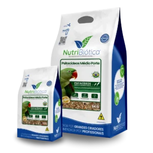 Psitacídeos Médio Porte NutriBiótica Super Premium 5kg